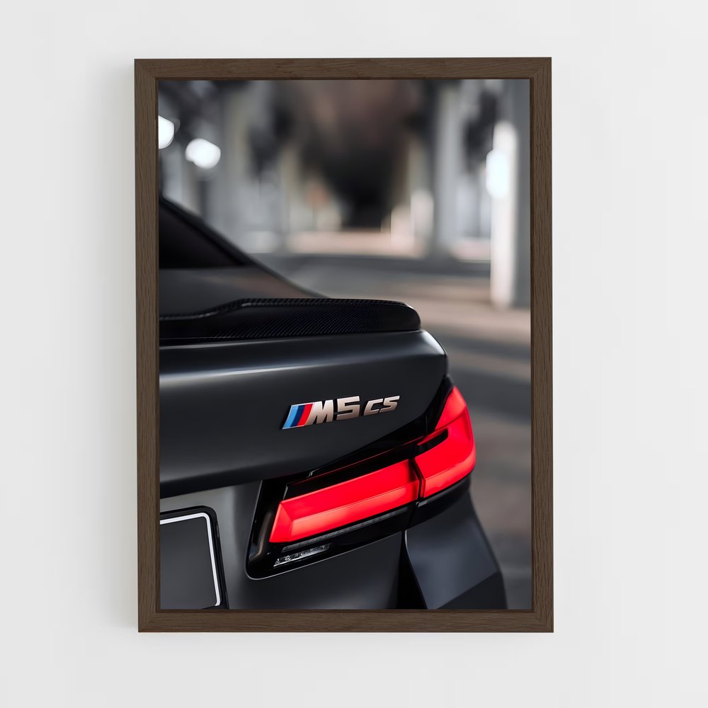 Poster Carbon M6 – affiche BMW (vue 5)